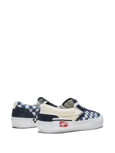 Shop Vans Slip-on Cap Lx Dr Sneakers In Blue