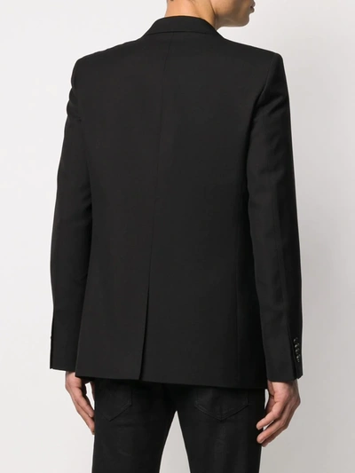 Shop Givenchy Piercing-detail Blazer In Black
