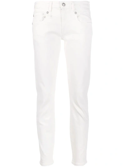 Shop R13 Skinny Boyfriend Jeans In White
