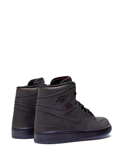Jordan Air  1 High Zoom Fearless In Black