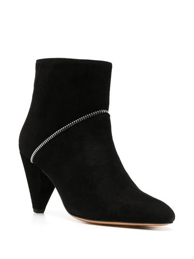 Shop Tila March Zipped Ankle Boots In Black