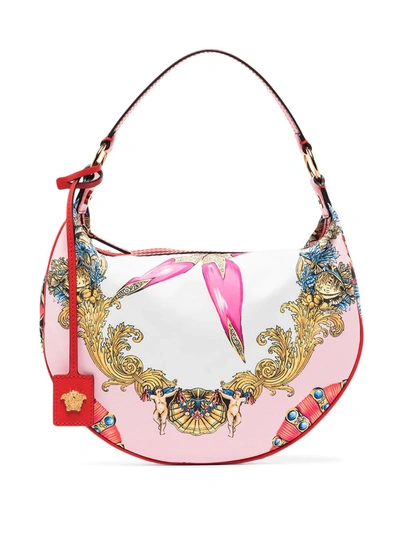 Shop Versace Rodeo Pop Shoulder Bag In Pink