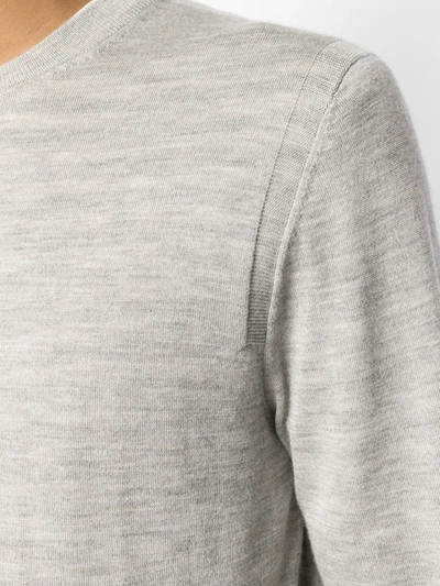 N•peal Round Neck Sweater In Neutrals