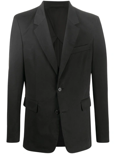 Shop The Row Single-breasted Fitted Blazer In Black
