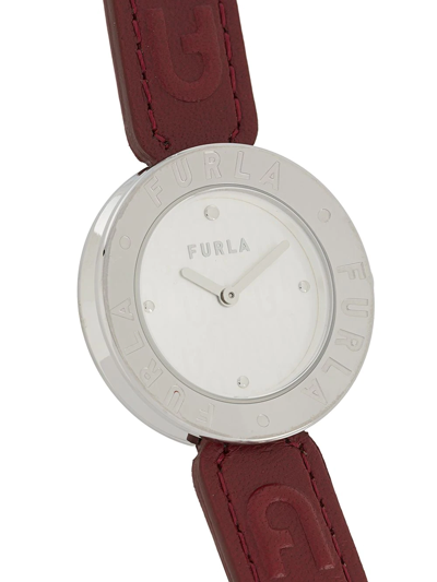 Shop Furla Essential Watch In Silver