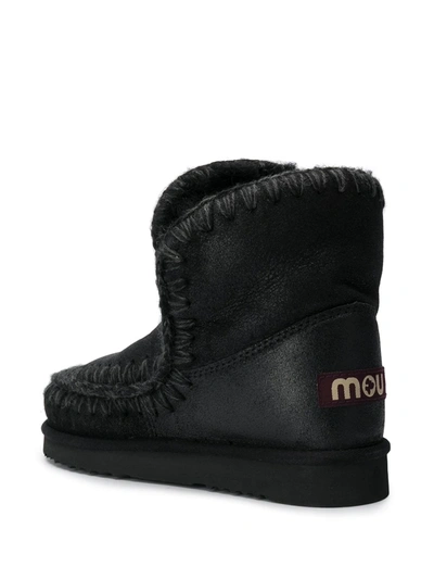 Shop Mou Eskimo 18 Boots In Black