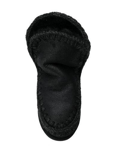 Mou Black 18 Boots In Black