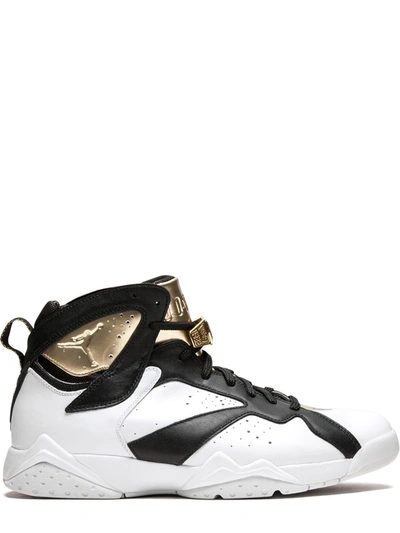 Shop Jordan Air  7 Retro C&c "champagne" Sneakers In Black