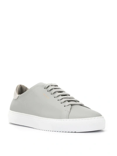 Axel Arigato Clean 90 Low-cut Leather Sneakers In Grey