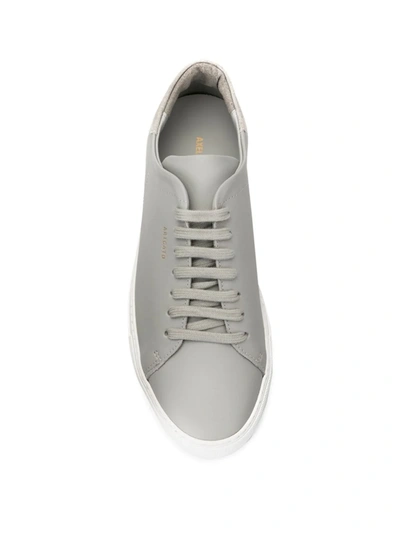 Axel Arigato Clean 90 Low-cut Leather Sneakers In Grey