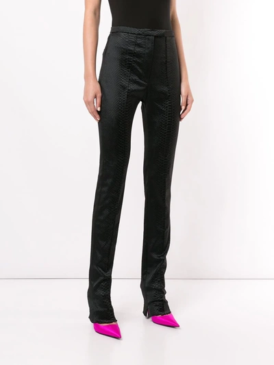 Shop Alex Perry Kyle High Waisted Skinny Trousers In Black