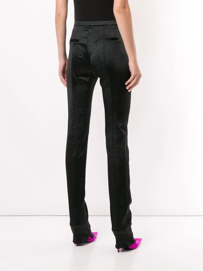 Shop Alex Perry Kyle High Waisted Skinny Trousers In Black