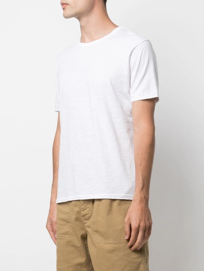 Shop Alex Mill Standard Slub Cotton T-shirt In Weiss