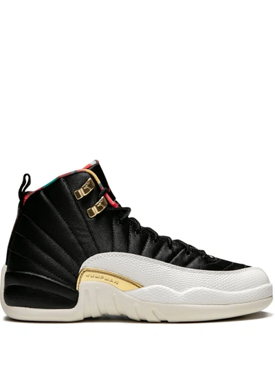 Shop Jordan Air  12 Retro "chinese New Year 2019" Sneakers In Black