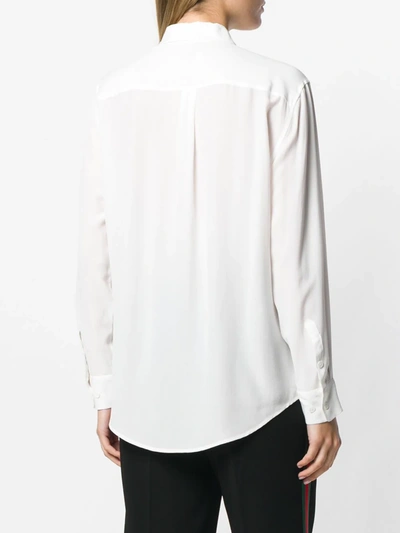 Shop Equipment Signature Silk Shirt In White