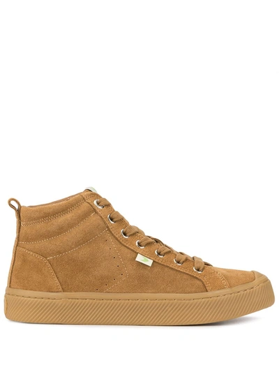 Shop Cariuma Oca High-top Suede Sneakers In Brown