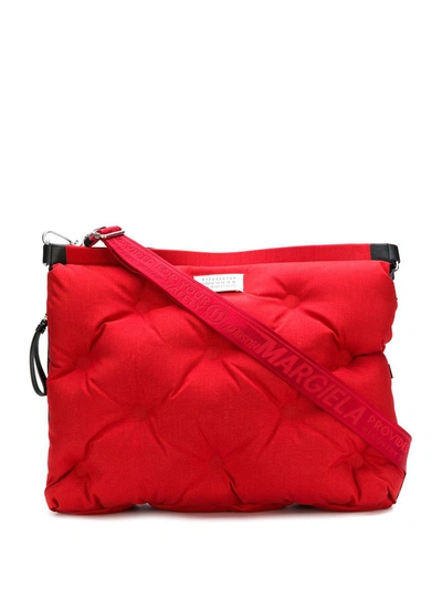 Shop Maison Margiela Large Glam Slam Bag In Red