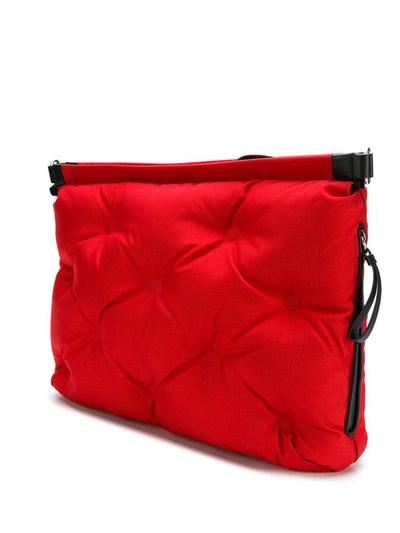 Shop Maison Margiela Large Glam Slam Bag In Red