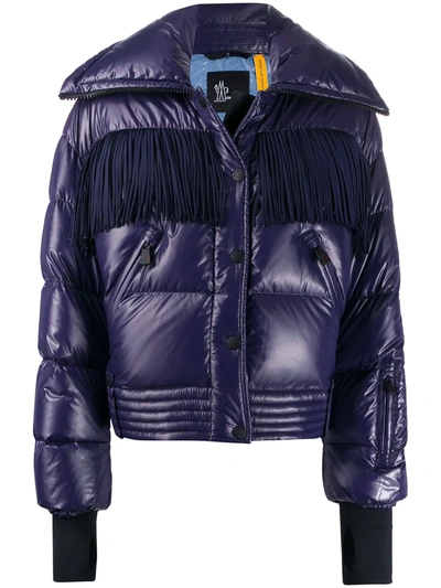 Shop Moncler Grenoble Pourri Padded Jacket In Purple