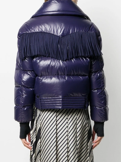 Shop Moncler Grenoble Pourri Padded Jacket In Purple