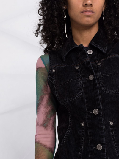 Diesel Black Regular Solid Shirt In Schwarz