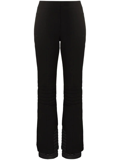 Shop Moncler Straight-leg Ski Trousers In Black