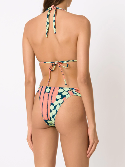 Shop Brigitte Marina Abstract-print Bikini In Multicolour