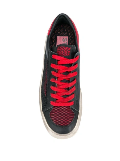 GOLDEN GOOSE DELUXE BRAND G33WS959A1 RED BLACK  Leather