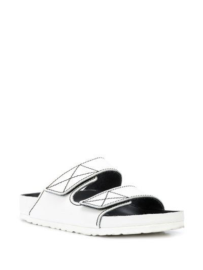 Shop Proenza Schouler X Birkenstock Arizona Slides In White