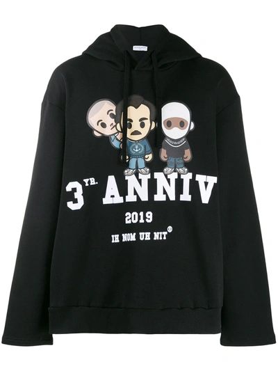 Shop Ih Nom Uh Nit 3th Anniv Hoodie In Black