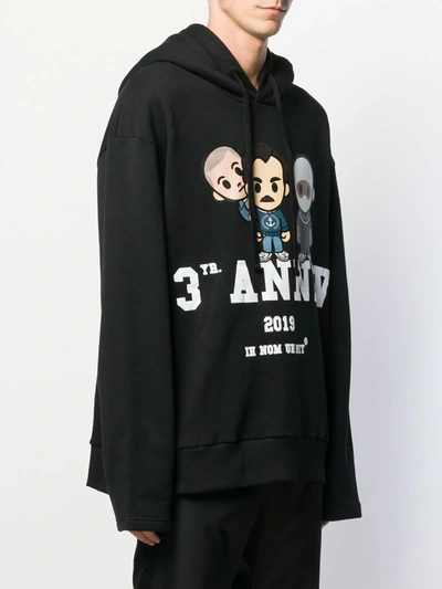 Shop Ih Nom Uh Nit 3th Anniv Hoodie In Black