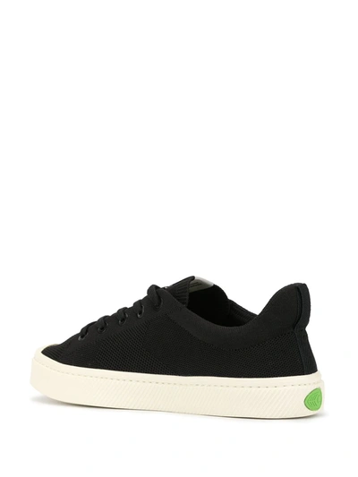 Shop Cariuma Ibi Low-top Knit Sneaker In Black