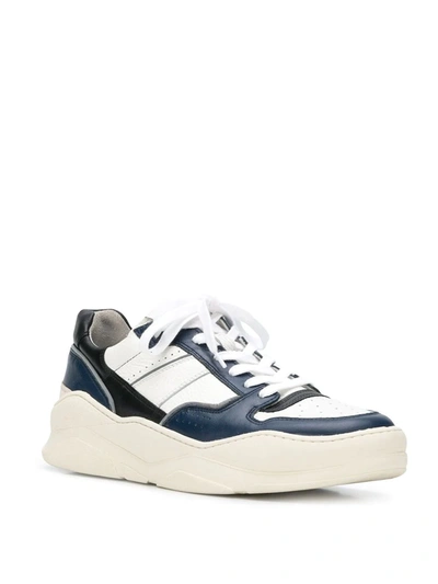 Shop Ami Alexandre Mattiussi Low Top Trainers In Blue