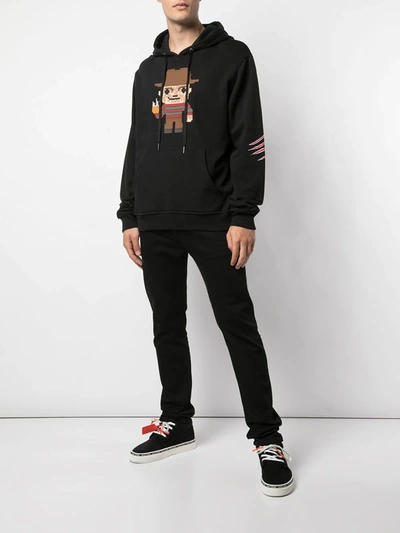 Mostly Heard Rarely Seen 8-bit Claw Hoodie In Black