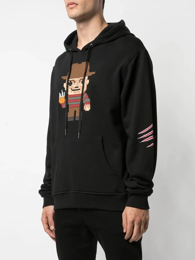 Mostly Heard Rarely Seen 8-bit Claw Hoodie In Black