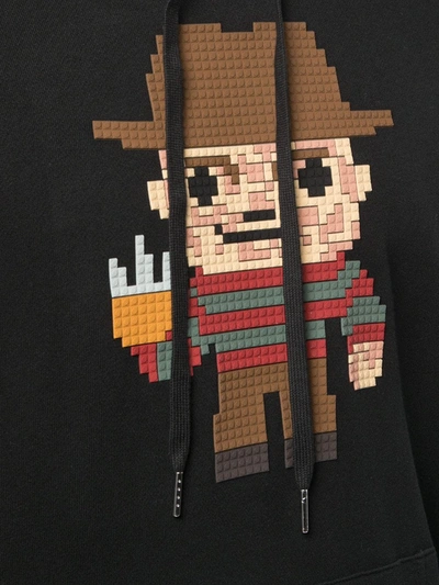 Mostly Heard Rarely Seen 8-bit Claw Hoodie In Black
