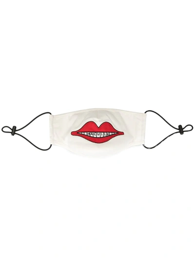 Shop Haculla Red Lips Mask In White