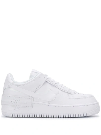 Nike White Air Force 1 Sage Low Sneakers In White