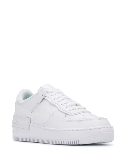 Nike White Air Force 1 Sage Low Sneakers In White