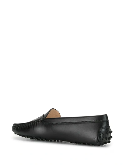 Shop Tod's Gommino Driving Shoes In Black