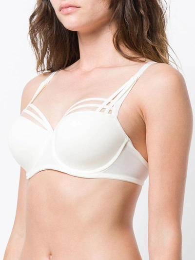 Shop Marlies Dekkers 'dame De Paris' Ivory Balcony Bra In White