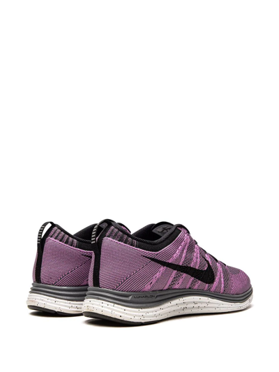 Shop Nike Flyknit One Low-top Sneakers In Purple