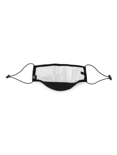 Mostly Heard Rarely Seen Pinstripe Face Mask In Black