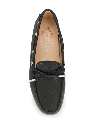 Tod's Gommino Driving Shoes In Black