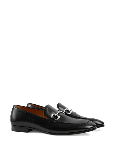 Shop Gucci Horsebit Loafers In Black