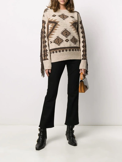 3x1 Flared Cropped Jeans In Black