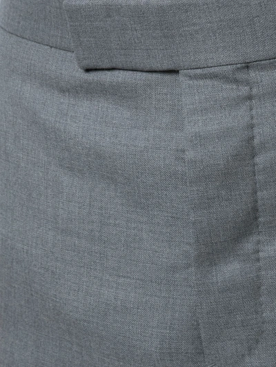 Shop Thom Browne Super 120's Twill Tailored Shorts In Grey