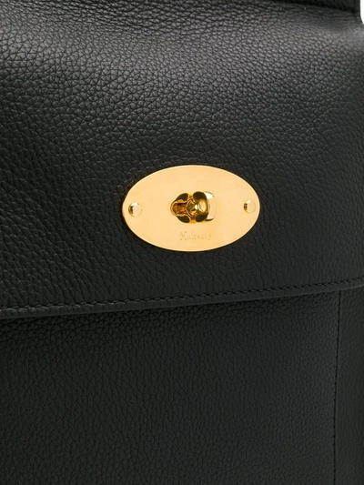 Mulberry Antony Black Small Classic Grain In Black