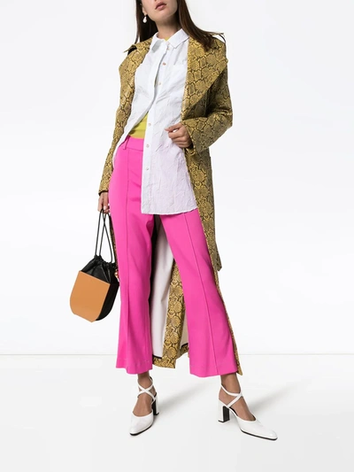 Shop Sies Marjan Danit Flared Tailored Trousers In Pink