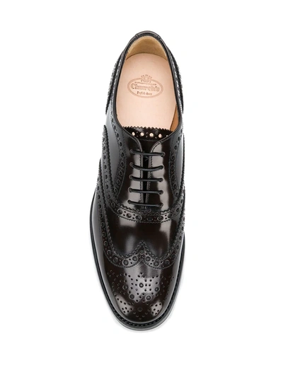 Shop Church's Burwood Wg Oxford Brogues In Brown